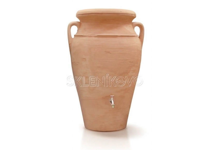 Sud na dažďovú vodu HELENA terakota - sud 300 l